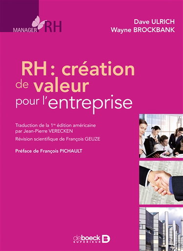 RH, création de valeur pour l'entreprise