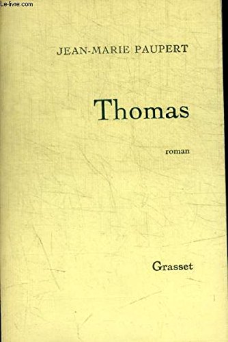Couverture de Thomas par Jean-Marie Paupert