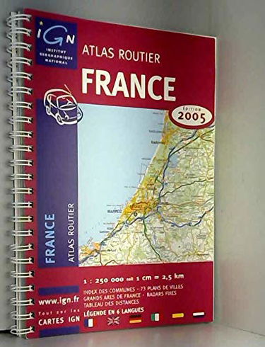 Atlas routier France : édition 2005