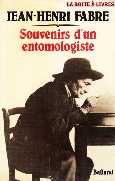 Couverture de Souvenirs d'un entomologiste : 1823-1915 par Jean-Henri Fabre