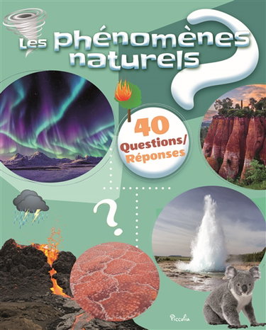 Couverture de Les phénomènes naturels par Christine Baillet