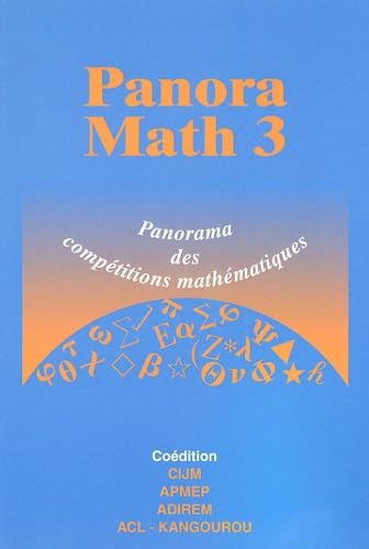 PanoraMath 3: Panorama des compétitions de mathématiques
