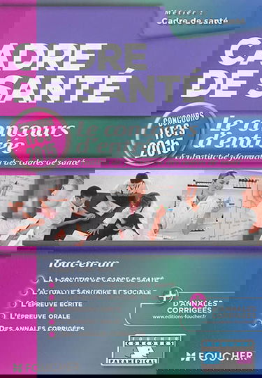 Cadre de santé : le concours d'entrée en Institut de formation des cadres de santé : concours IFCS 2015