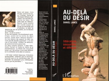 Couverture de Au-delà du désir : littérature, sexualités et éthique