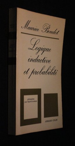 Couverture de Logique inductive et probabilité