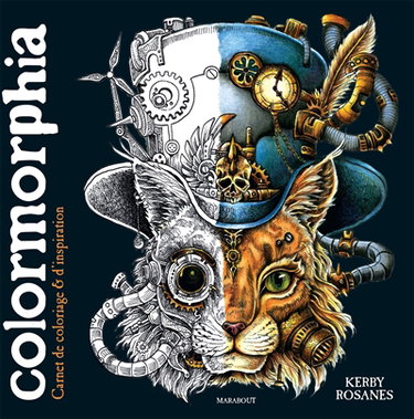 Couverture de Colormorphia : carnet de coloriage & d'inspiration