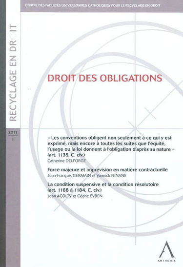 Droit des obligations