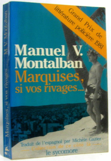 Couverture de Marquises, si vos rivages... par Manuel Vazquez Montalban