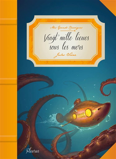 Couverture de Vingt mille lieues sous les mers