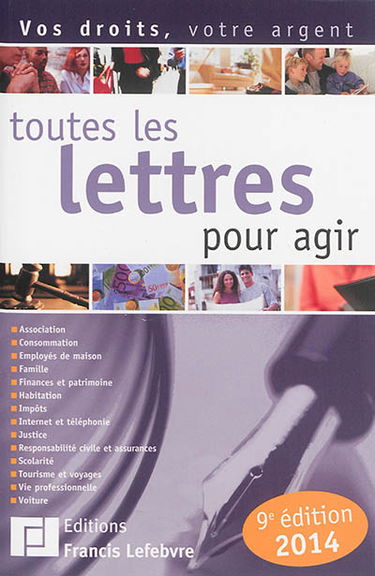 Toutes les lettres pour agir : 2014