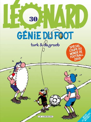 Couverture de Léonard. Vol. 30. Génie du foot