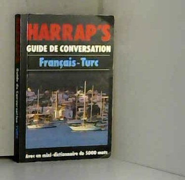 Couverture de Harrap's guide de conversation : français-turc