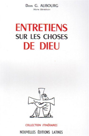 Couverture de Entretiens sur les choses de Dieu