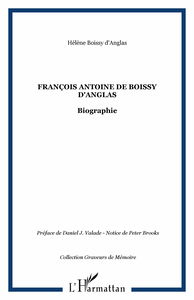 François Antoine de Boissy d'Anglas Biographie