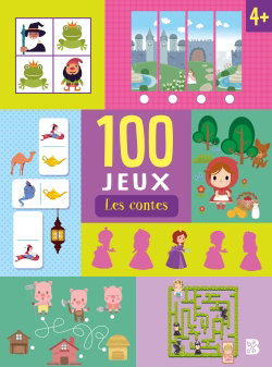 Couverture de 100 jeux : les contes