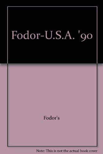 Couverture de FODOR-U.S.A. '90
