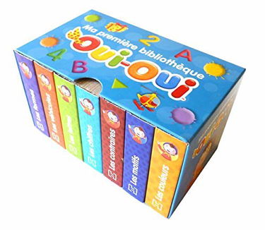 Bibliothèque tout carton Oui-Oui