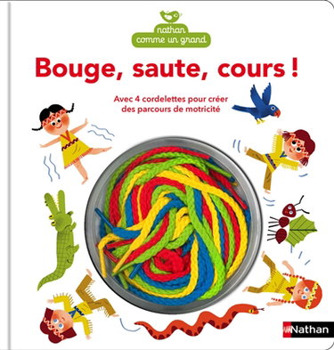 Couverture de Bouge, saute, cours !