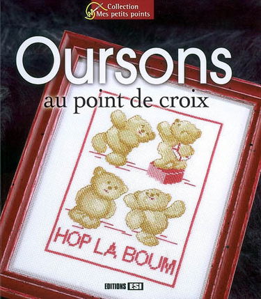 Oursons au point de croix