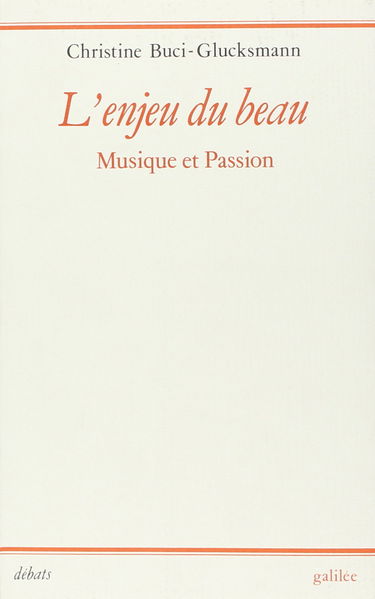 L'Enjeu du beau : musique et passion