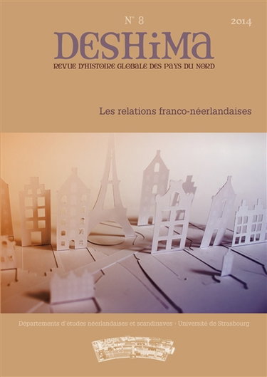 Couverture de Deshima, n° 8. Les relations franco-néerlandaises