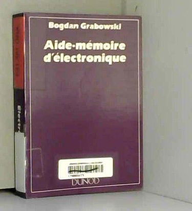 Aide-mémoire d'électronique