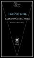 La personne et le sacré