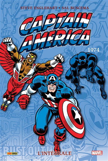 Couverture de Captain America : l'intégrale. 1974 par Steve Englehart
