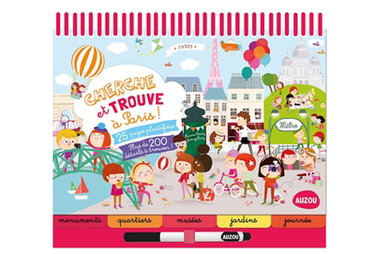 Couverture de Cherche et trouve à Paris !