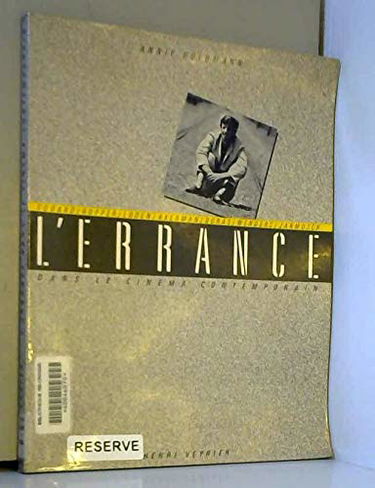 L'errance dans le cinéma contemporain