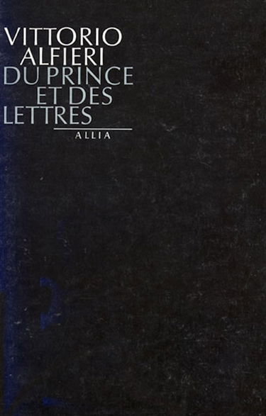 Du prince et des lettres