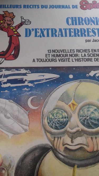 Couverture de Chronique d'extraterrestres (Les Meilleurs récits du journal de Spirou)