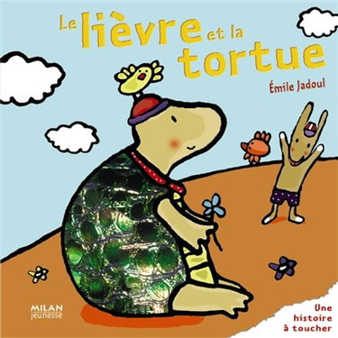 Couverture de Le lièvre et la tortue par Emile Jadoul