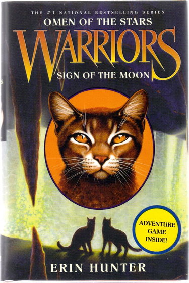Couverture de Warriors: Omen of the Stars #4: Sign of the Moon