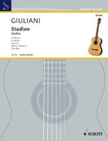 Etudes Volume 1 Op.1a - Guitare