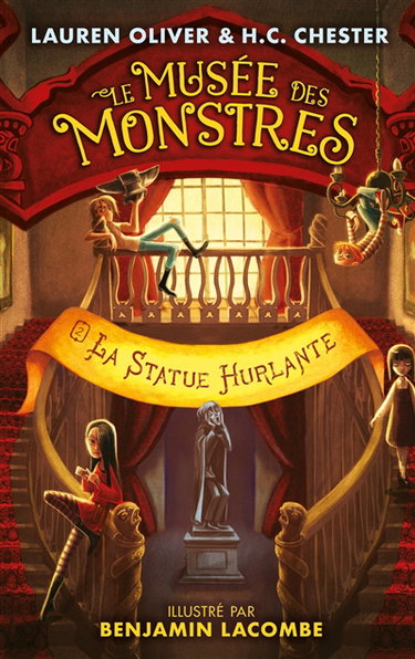 Couverture de Le musée des monstres. Vol. 2. La statue hurlante