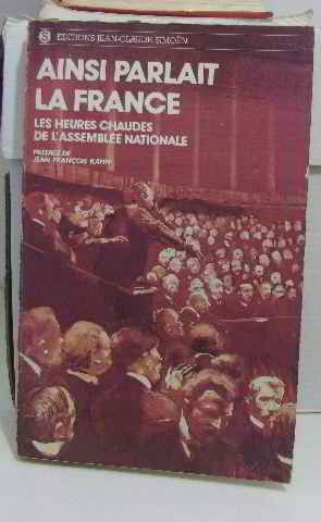Ainsi parlait la france