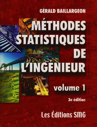 Méthodes statistiques de l'ingénieur, tome 1, troisième édition