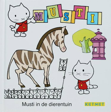 Couverture de Musti in de dierentuin