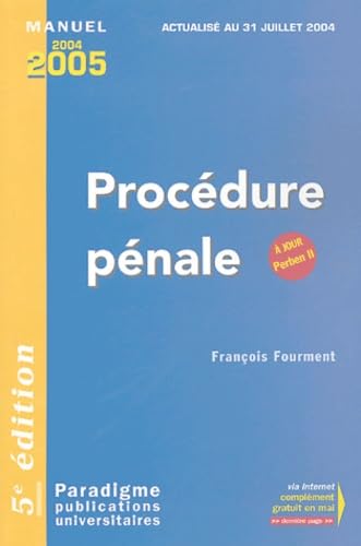 Procédure pénale