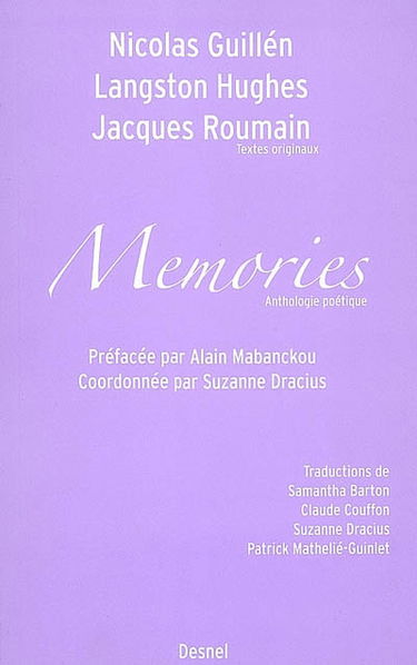 Mémories : anthologie poétique
