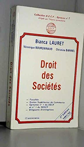 Droit des sociétés civiles et commerciales