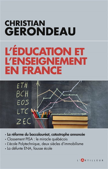 Couverture de L'éducation et l'enseignement en France