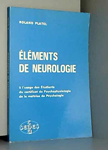 Couverture de Éléments de neurologie