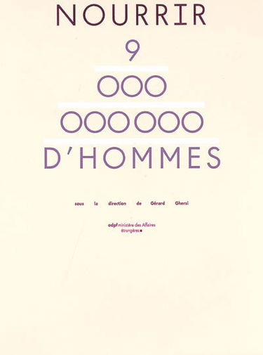 Nourrir 9 milliards d'hommes