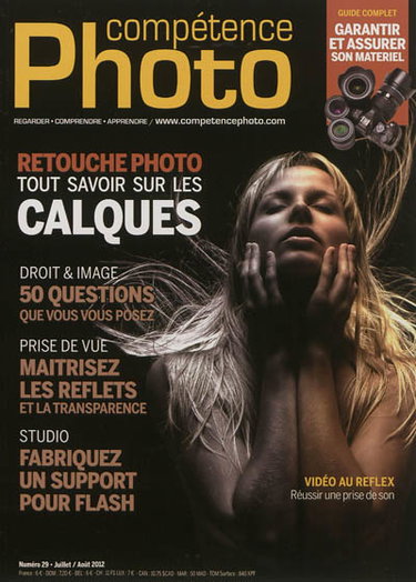 Couverture de Compétence photo, n° 29. Retouche photo : tout savoir sur les calques par Collectif