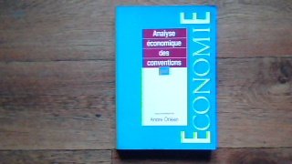 Analyse économique des conventions