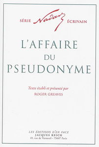 L'affaire du pseudonyme