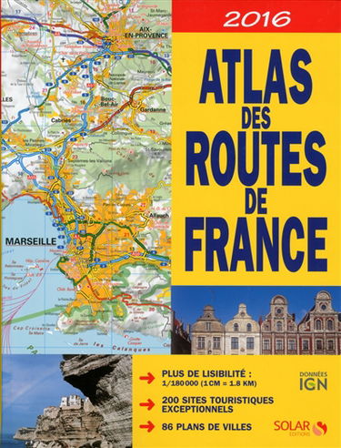 Atlas des routes de France 2016-2017