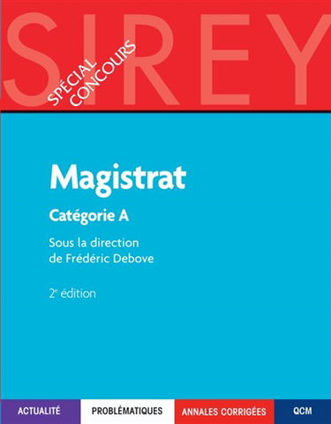 Magistrat, catégorie A